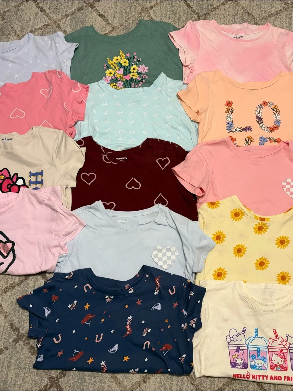Old Navy lot of Girls Shirts